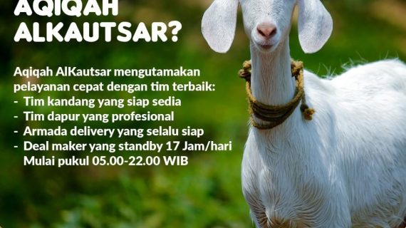 Paket Aqiqah Jogja yang Pastinya Terbaik! Buktikan!!