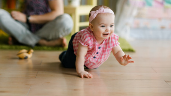 Minggu 32, Mulai Merangkak